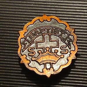 Very old antique Baptist pin